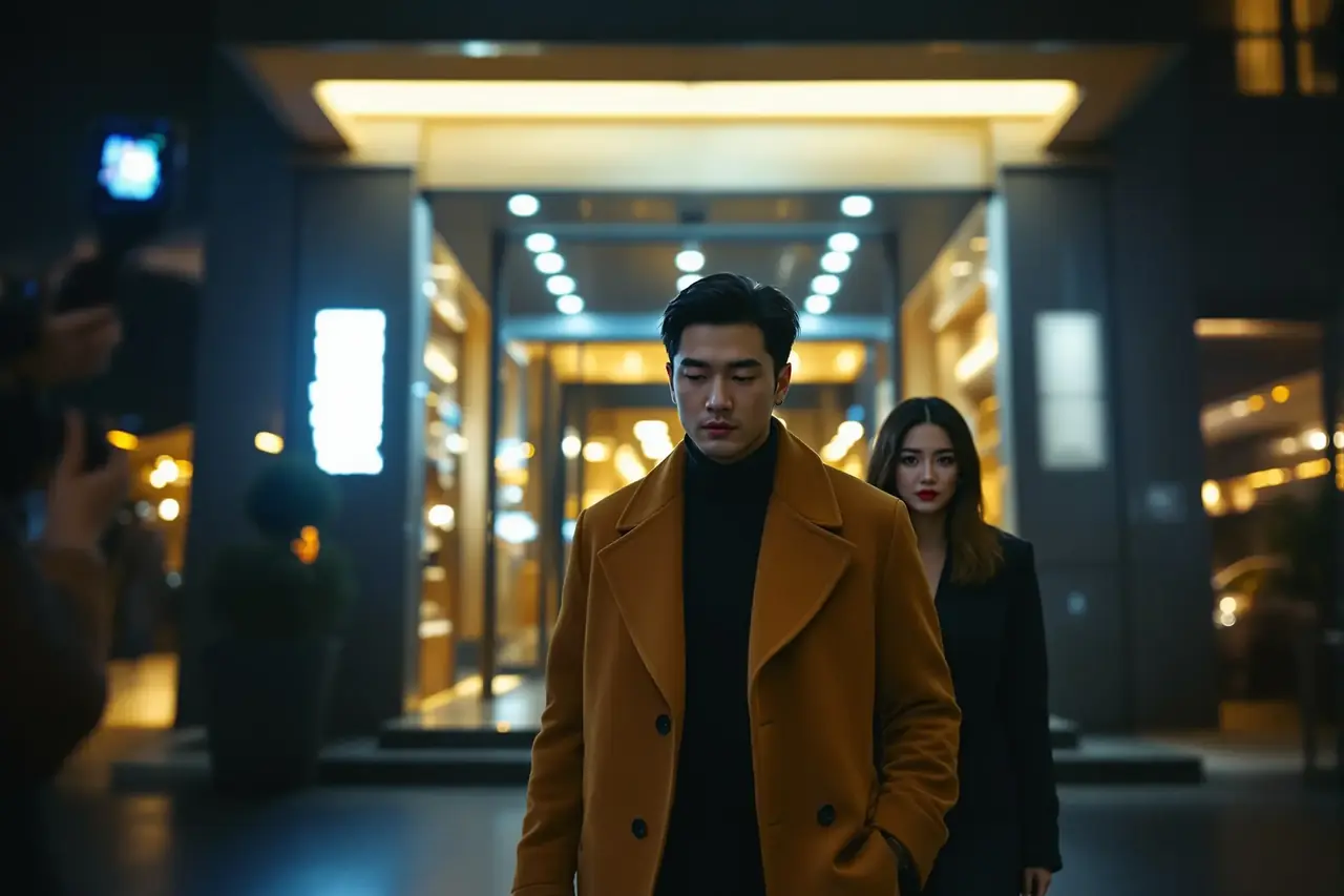 王五飞常深夜独处神秘女子公寓！记者追拍全程曝光